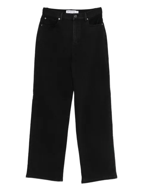 Self-Portrait five-pocket jeans