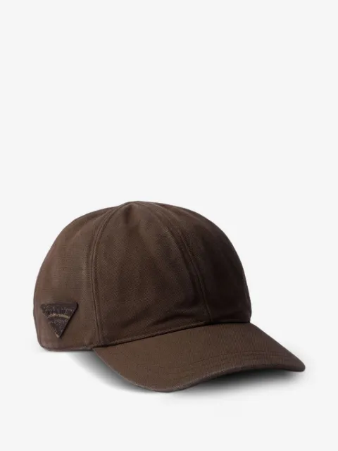Prada logo-embroidered baseball cap
