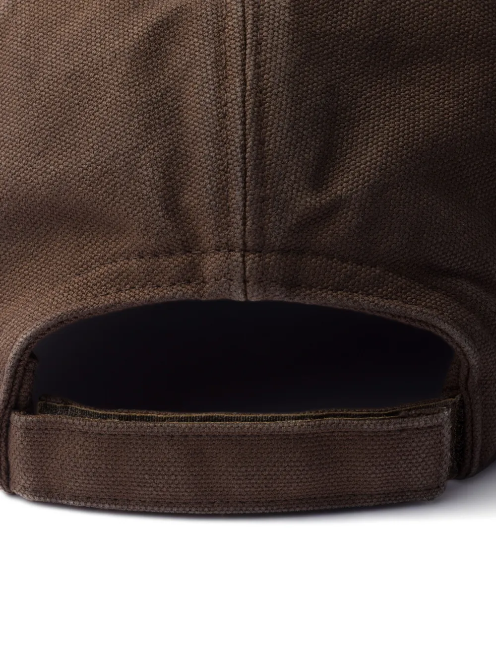  Prada Logo-embroidered Baseball Cap - Brown 