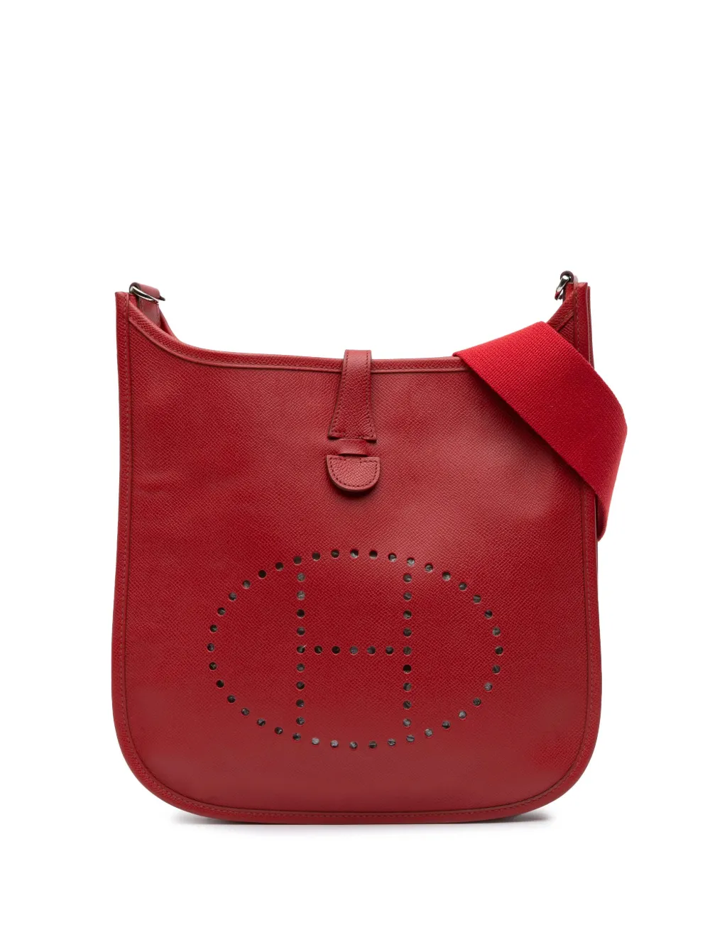 Hermès Pre-Owned 2009 エプソン エヴリン III PM ショルダーバッグ - レッド Hermès Pre-Owned 2009 エプソン エヴリン III PM ショルダーバッグ - レッド