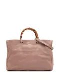 Gucci Pre-Owned 2016-2024 Large Calfskin Bamboo Shopper satchel - Pink