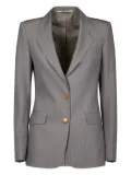 Tagliatore pinstripe tailored blazer - Grey