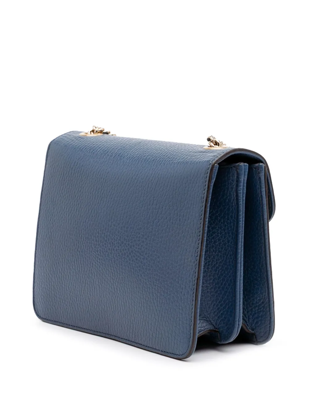 Pre-owned Gucci 2016-2024 Small Dollar Calfskin Interlocking G Crossbody Bag