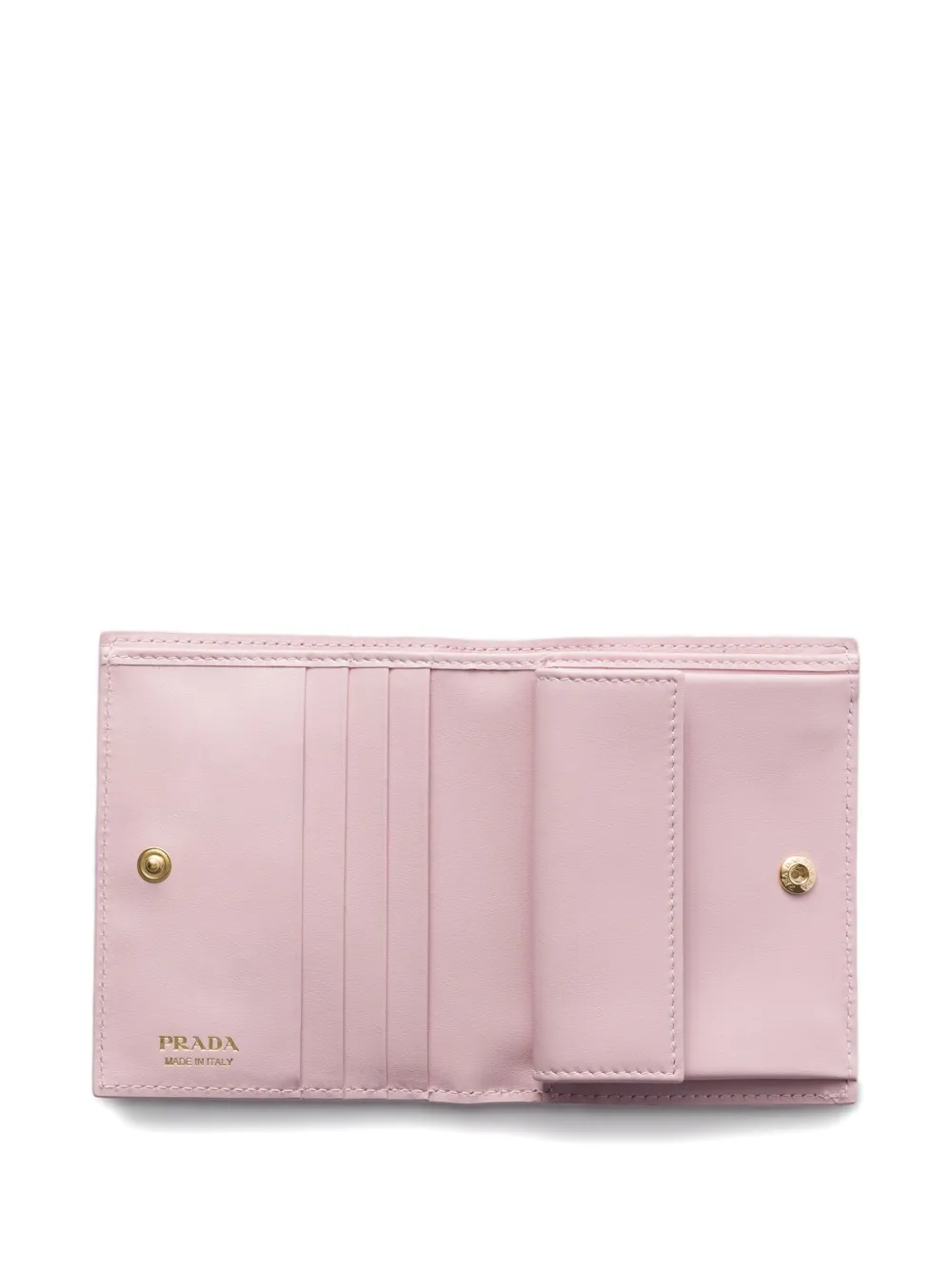 Prada Portemonnee met bloemenprint Roze