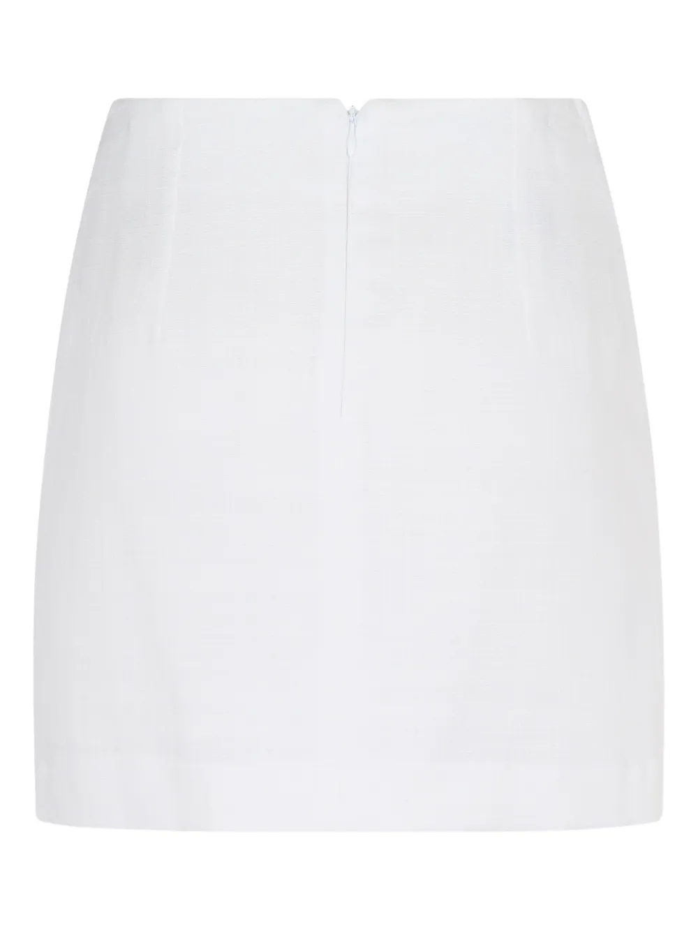 Tagliatore tailored mini skirt - Wit