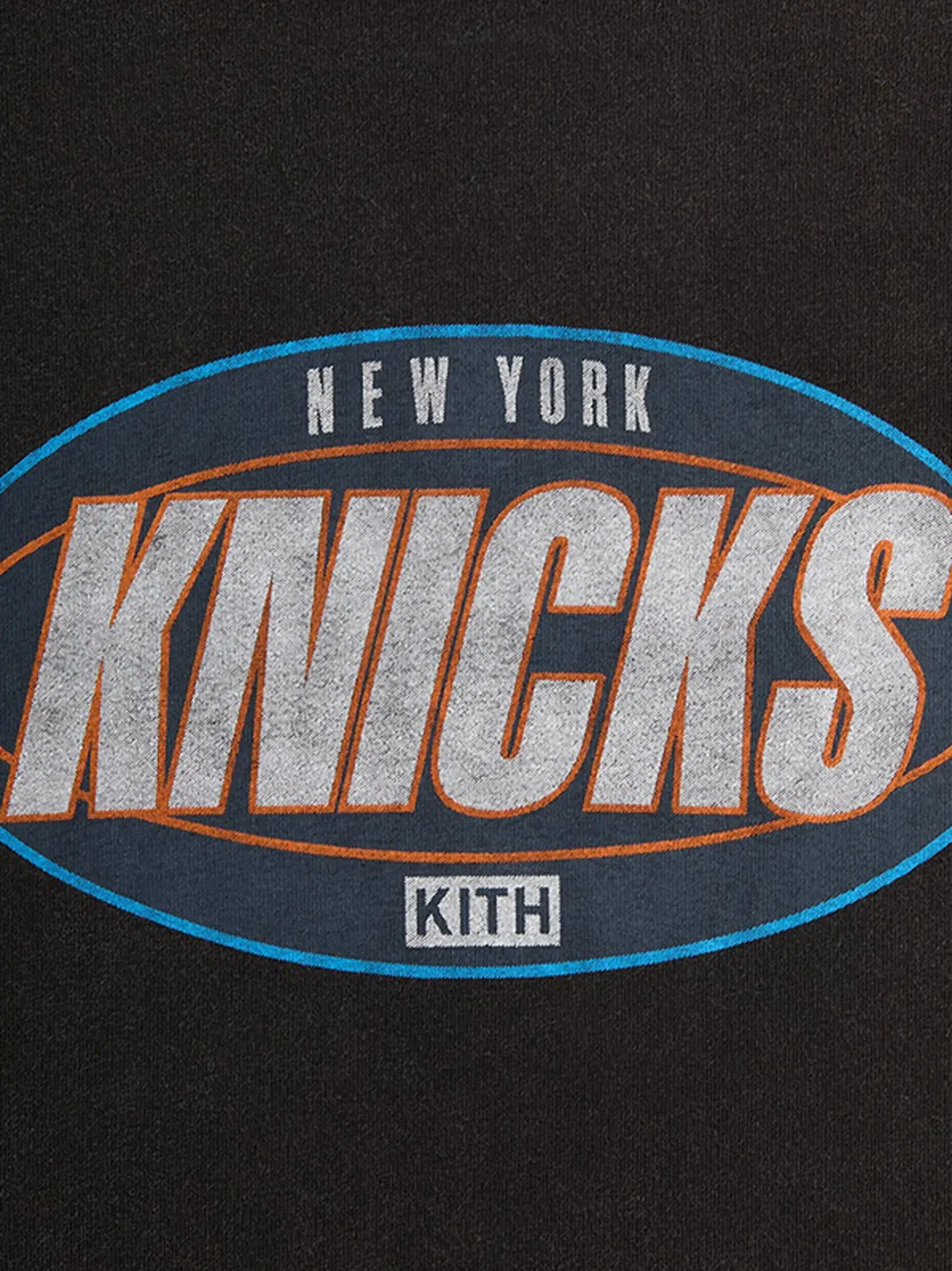 KITH x New York Knicks Y2K Vintage T-shirt - Zwart