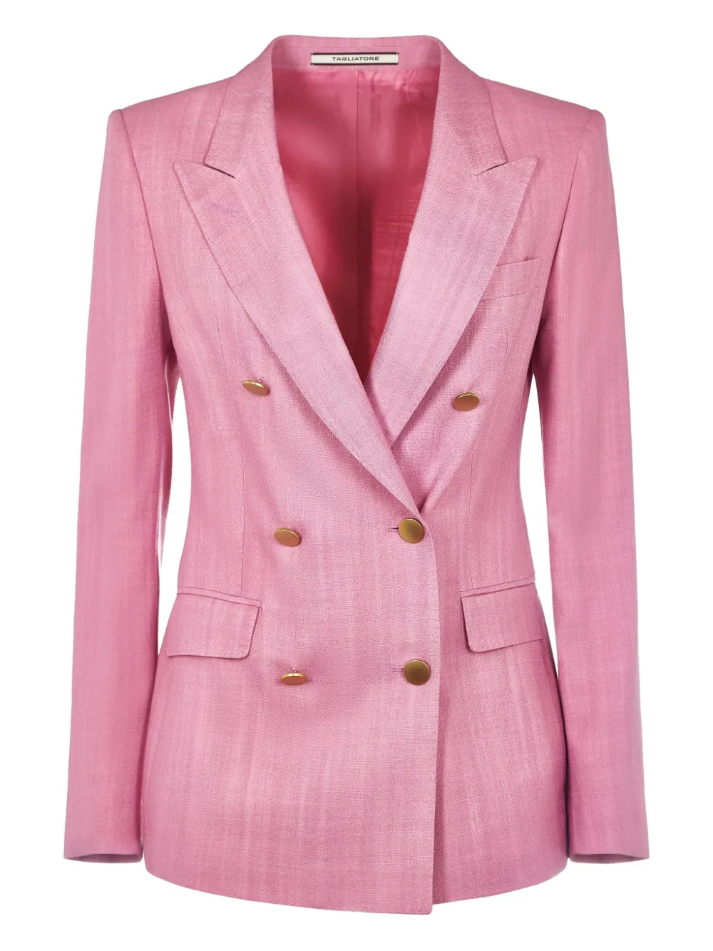 Tagliatore Blazer met dubbele rij knopen Roze