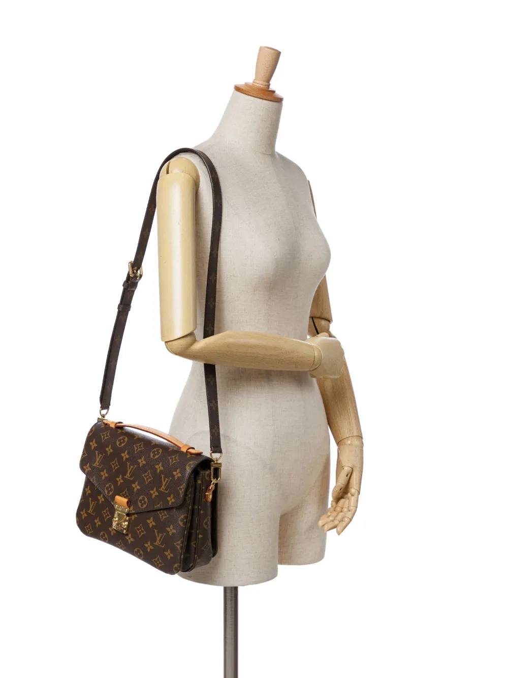 Louis Vuitton Pre-Owned 2015 Monogram Pochette Metis satchel | Pre-Owned | Image 2