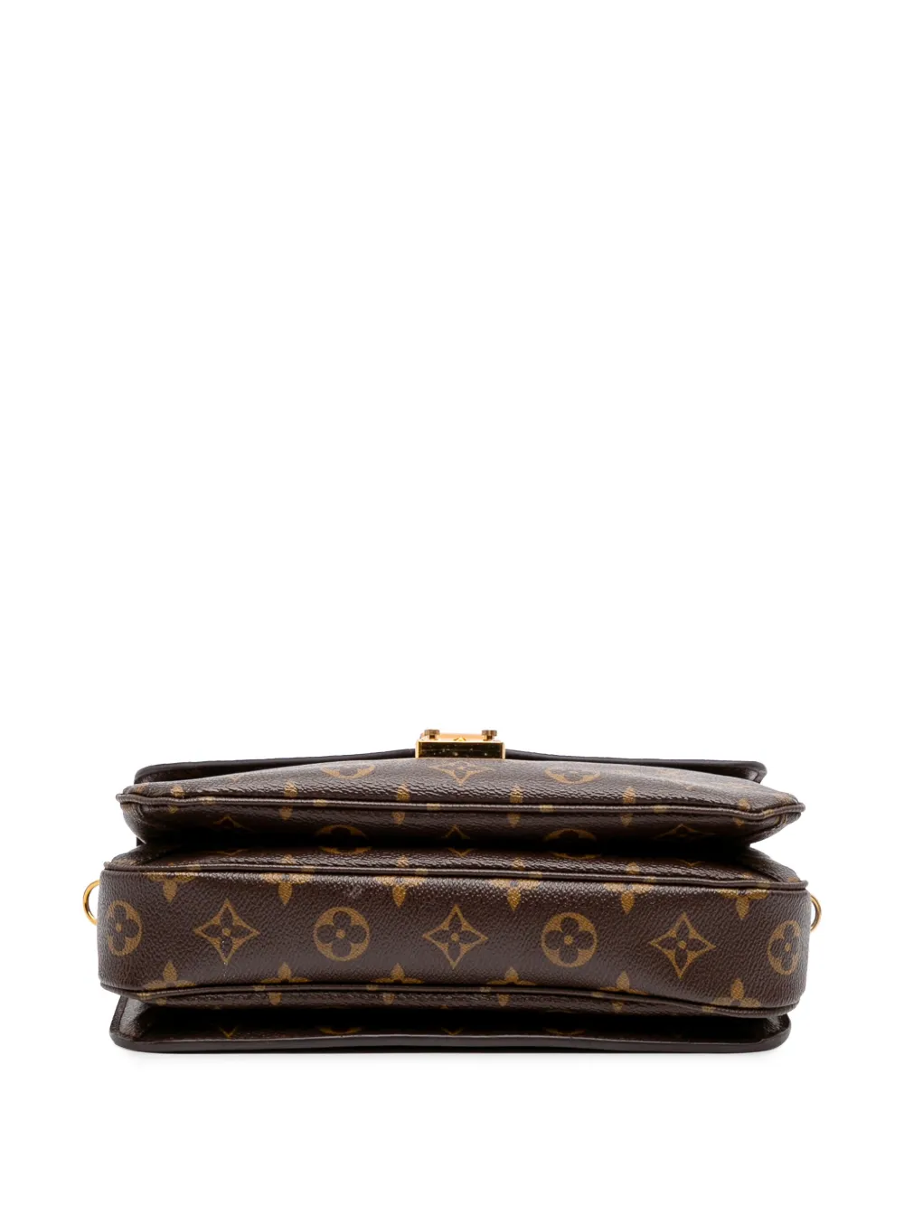 Pre-owned Louis Vuitton 2015 Monogram Pochette Metis Satchel