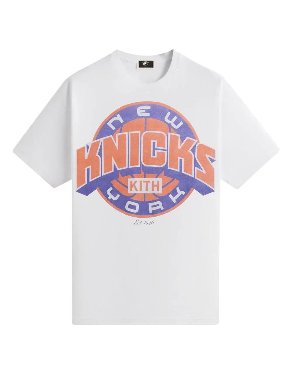 KITH New York Knicks logo t-shirt | White | Image 1
