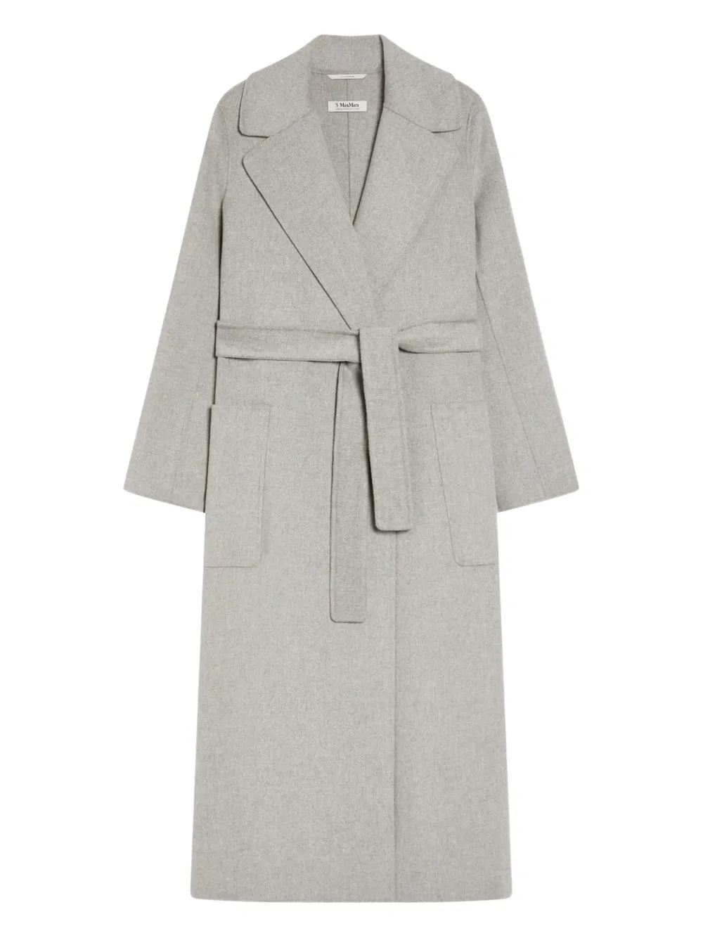 'S Max Mara Paolore ベルテッドコート - グレー 'S Max Mara Paolore ベルテッドコート - グレー