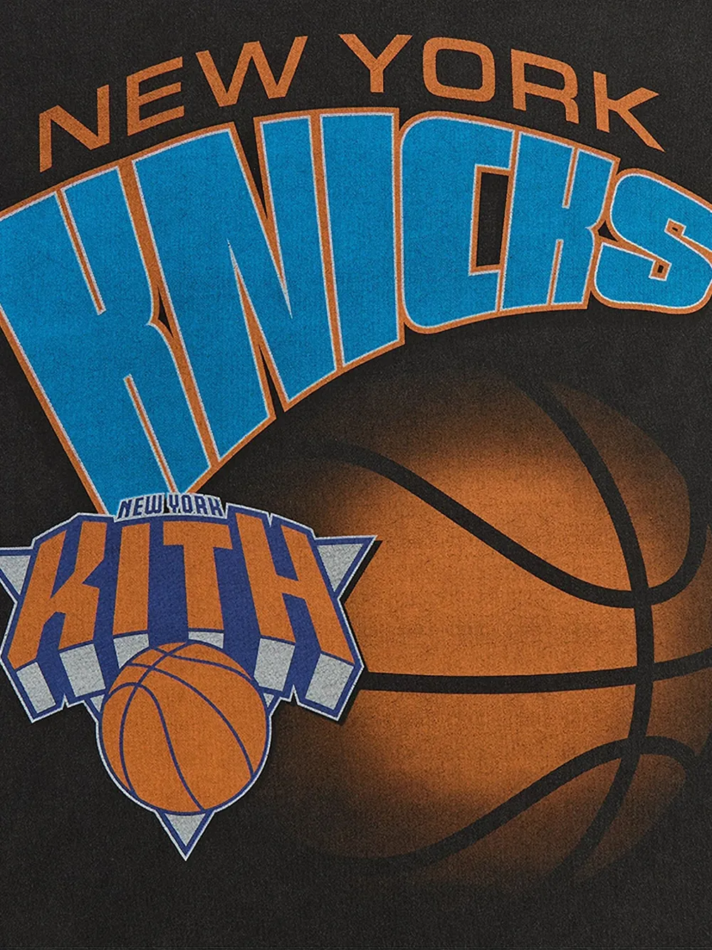 KITH x New York Knicks Forever Vintage T-shirt - Zwart
