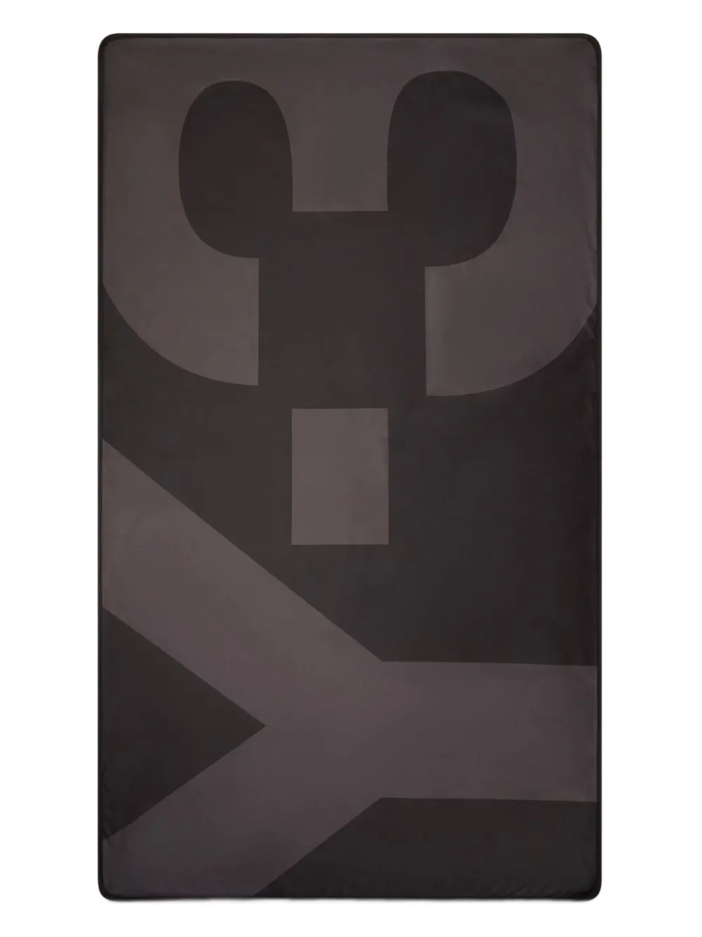 Y-3 logo-printed gym mat | Black | Image 1