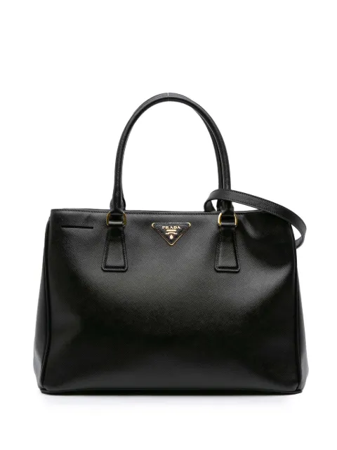 Prada Pre-Owned 2000-2024 Medium Saffiano Lux Galleria satchel