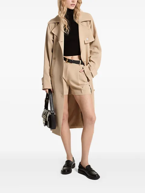 Michael Michael Kors gabardina con cinturón