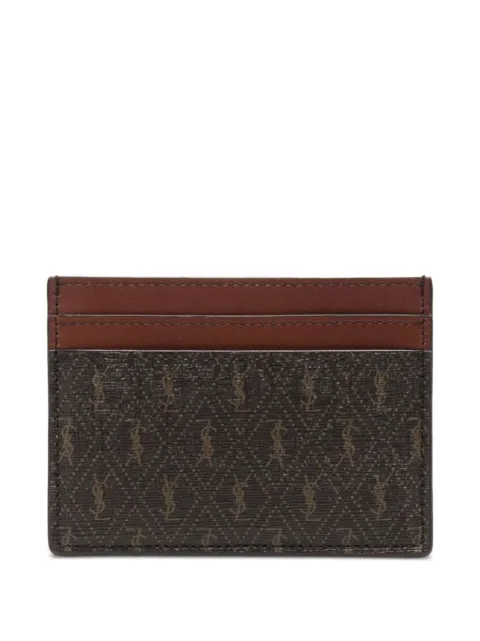 Saint Laurent monogram-pattern cardholder