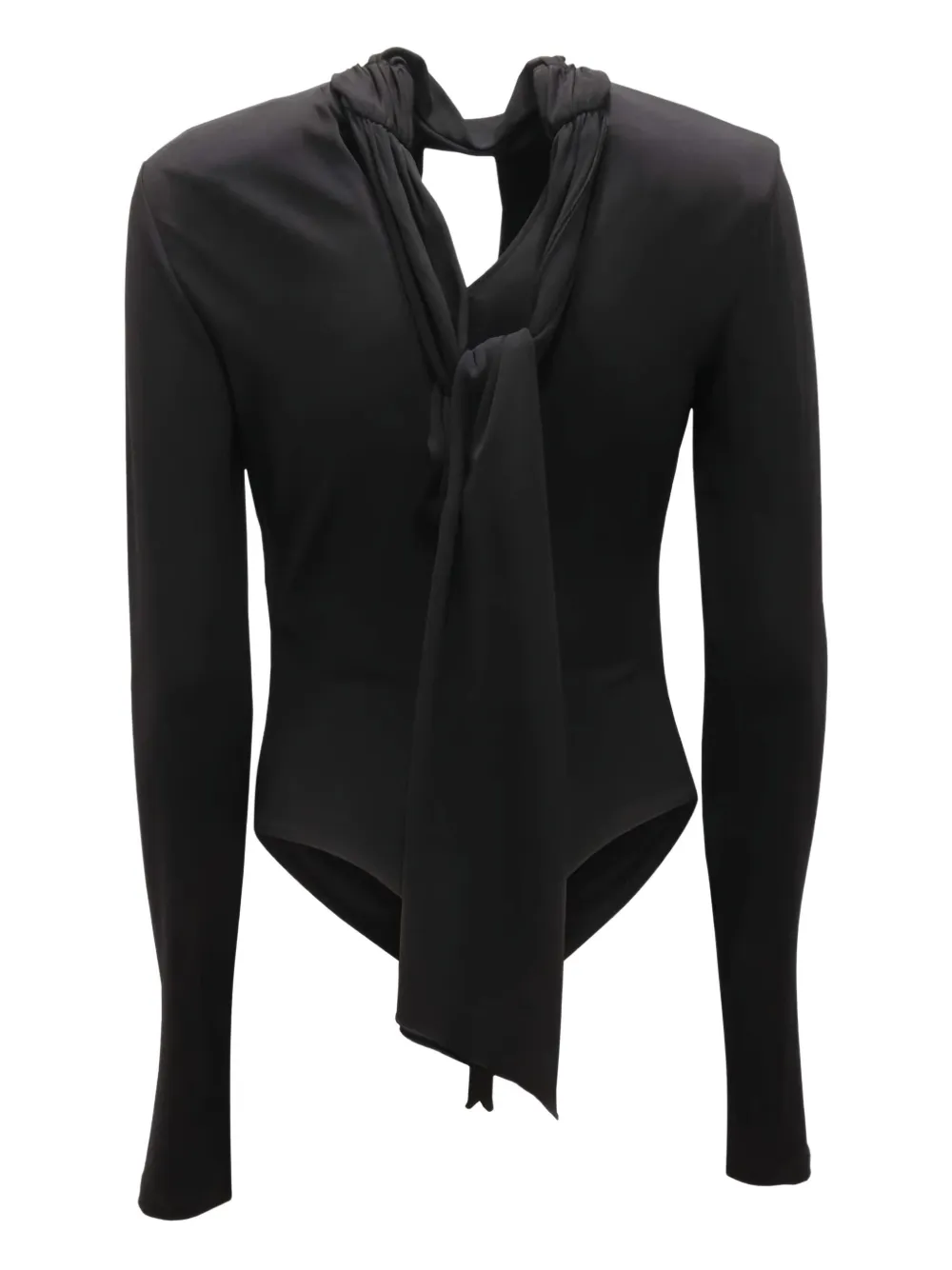 Elisabetta Franchi keyhole-neckline long-sleeve bodysuit | Blouses | Image 2