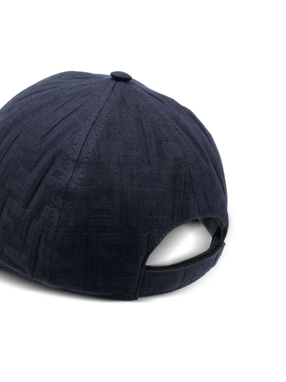 FENDI Honkbalpet met monogram-print Blauw
