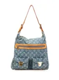 Louis Vuitton Pre-Owned 2006 Monogram Denim Baggy GM shoulder bag - Blue