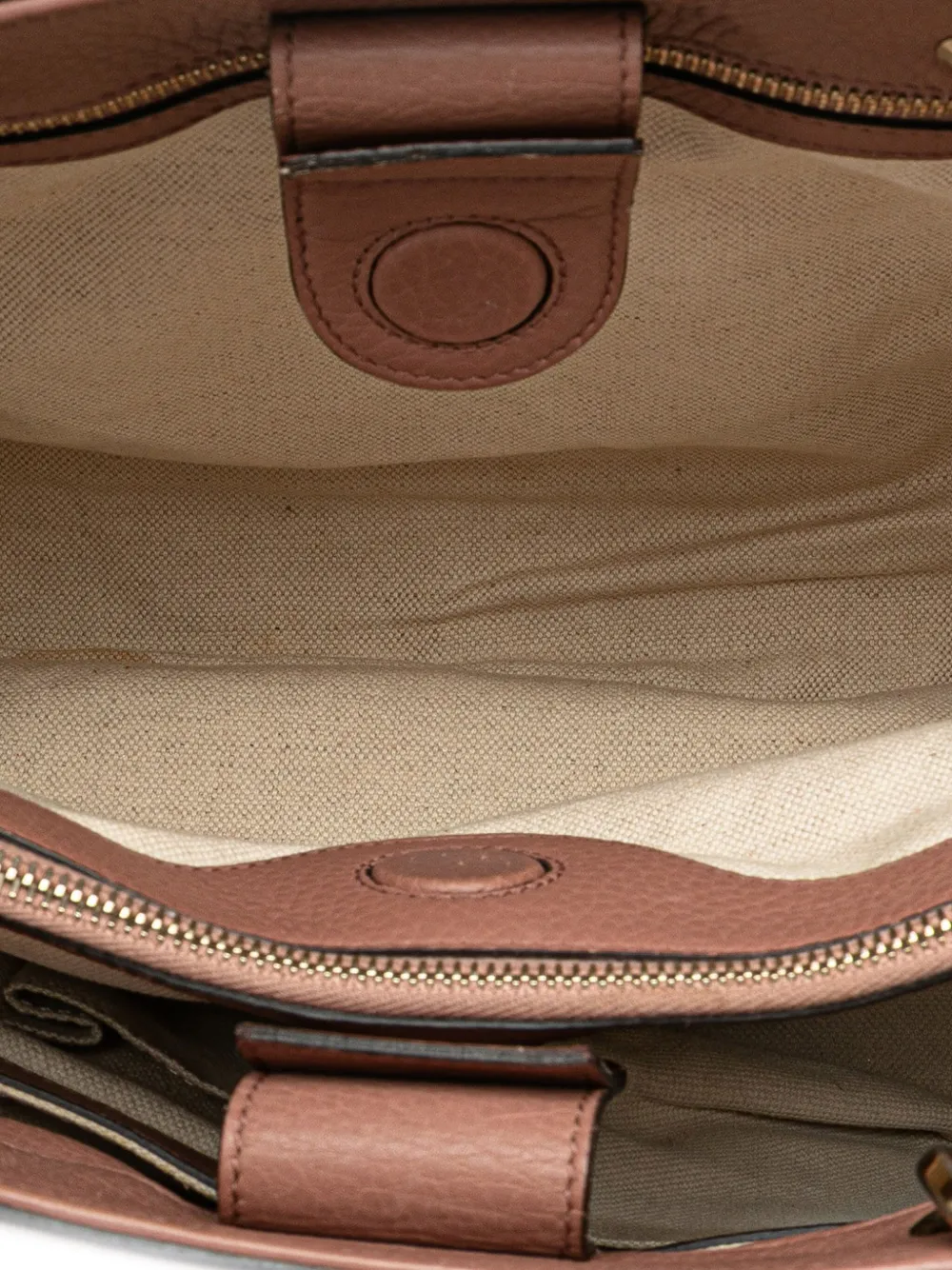 Pre-owned Gucci 2000-2015 Medium Calfskin Bamboo Shopper Satchel In Pink