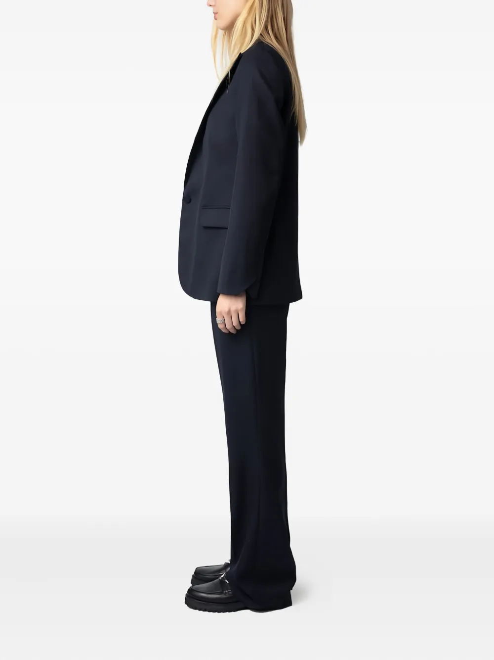 Zadig&Voltaire Blazer met enkele knoop Blauw