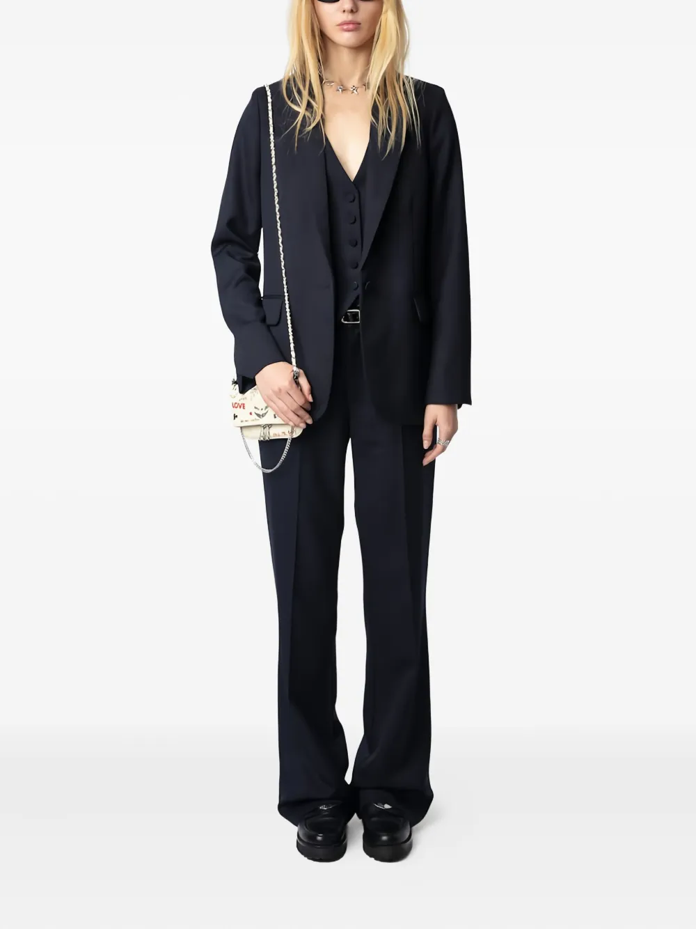 Zadig&Voltaire single-button wool blazer | Blazers | Image 2