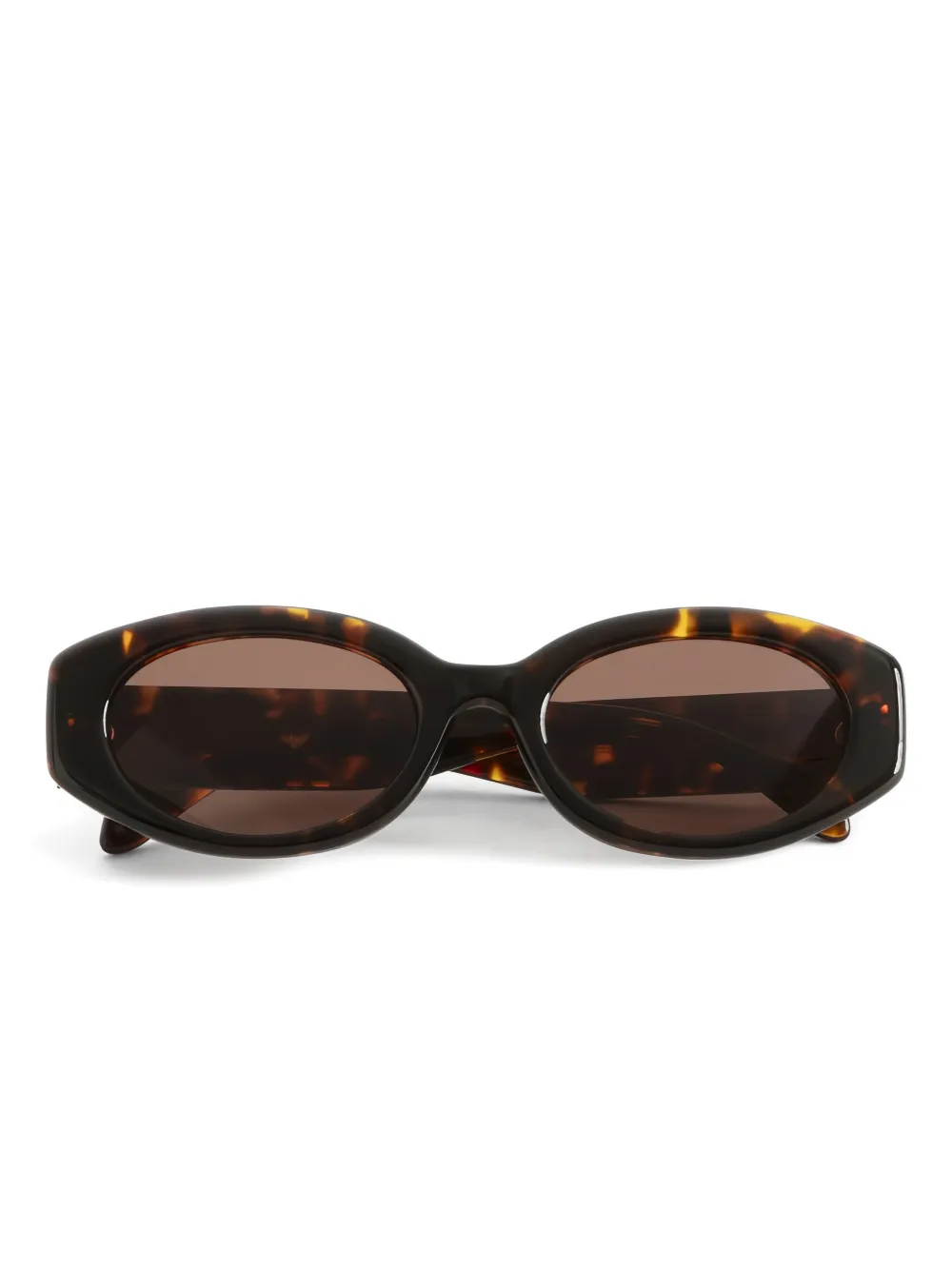 Zadig&Voltaire tortoiseshell oval-frame sunglasses | Brown | Image 1