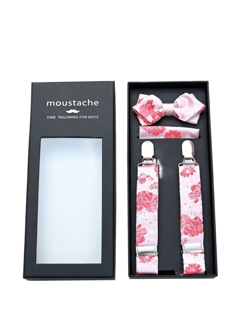 Moustache floral-jacquard accessory set | Accesorios para chico | Image 2