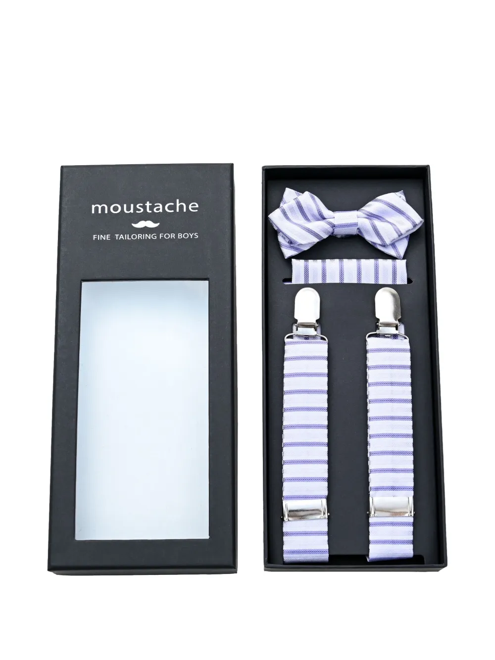 Moustache Set di accessori a righe | Cravatte & Papillon | Image 3