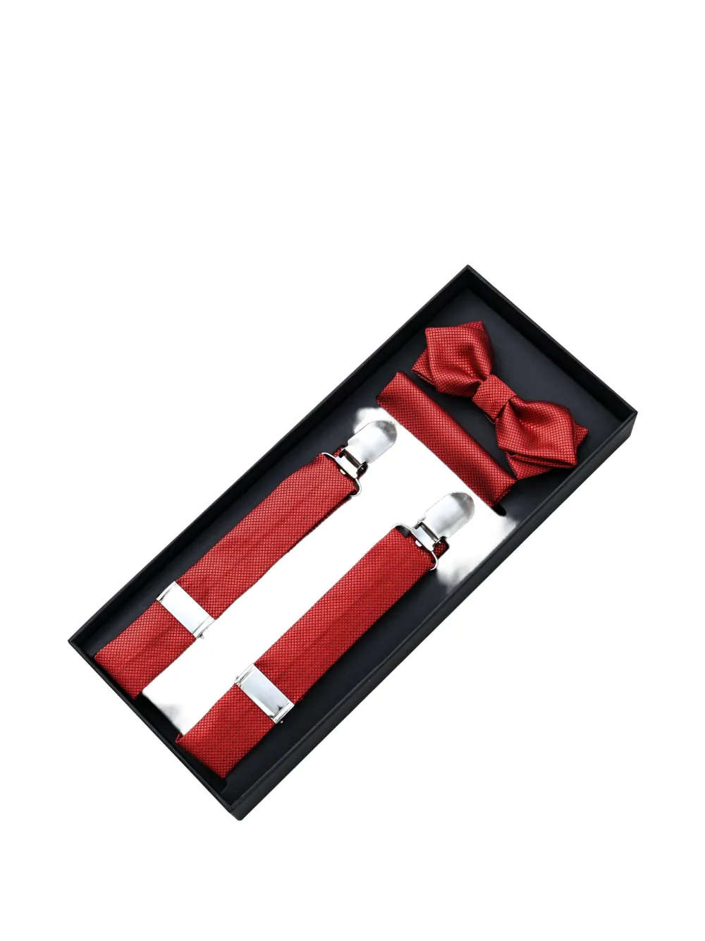 Moustache textured-finish accessory set | Red | Image 1