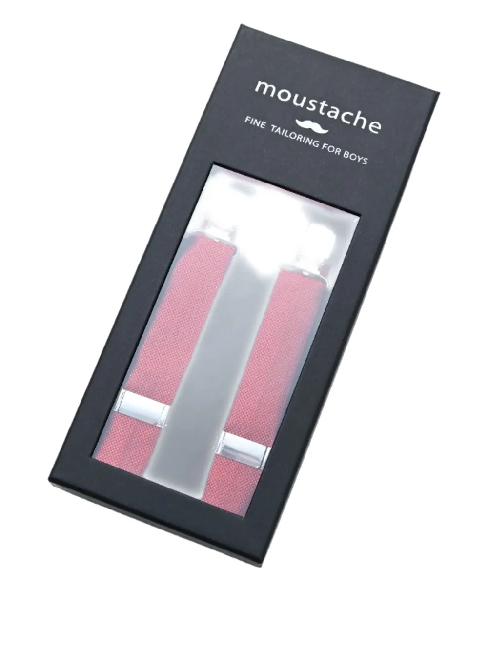 Moustache Textured-finish Accessory Set In Red