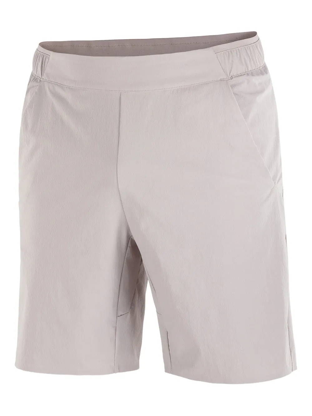 Salomon Wayfarer Ease elastic-waistband pocket shorts | Grey | Image 1