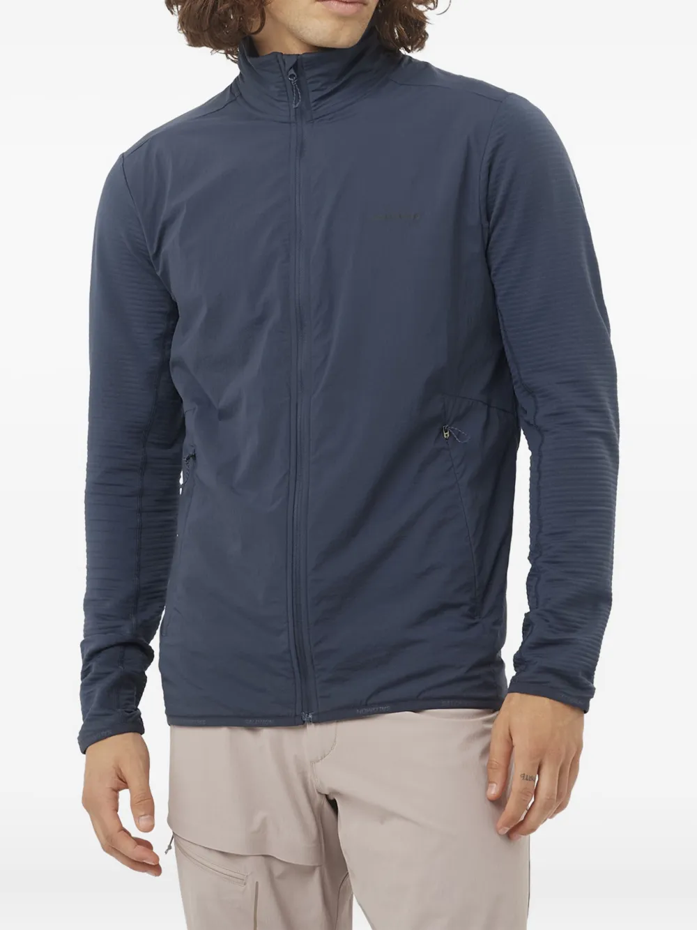 Salomon Essential Lightwarm Hybrid zip-up sweatshirt | Sweatshirts | Image 2
