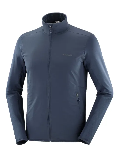 Salomon Essential Lightwarm Hybrid zip-up sweatshirt