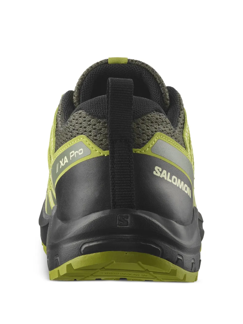 SALOMON KIDS XA PRO 3D mesh trail running shoes Zwart