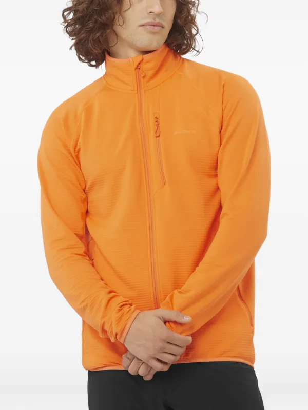 Salomon オレンジ ジャケット Salomon Essential ジップアップ