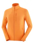 Salomon Essential zip-up jacket - Orange