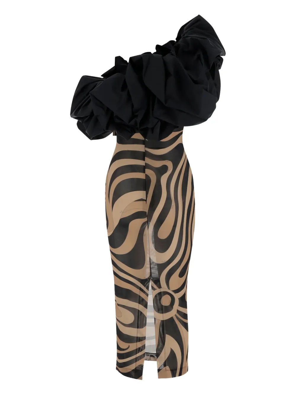 PUCCI marmo-print one-shoulder dress | Cocktail & Party Dresses | Image 2