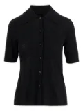 By Malene Birger short-sleeve button shirt - Black