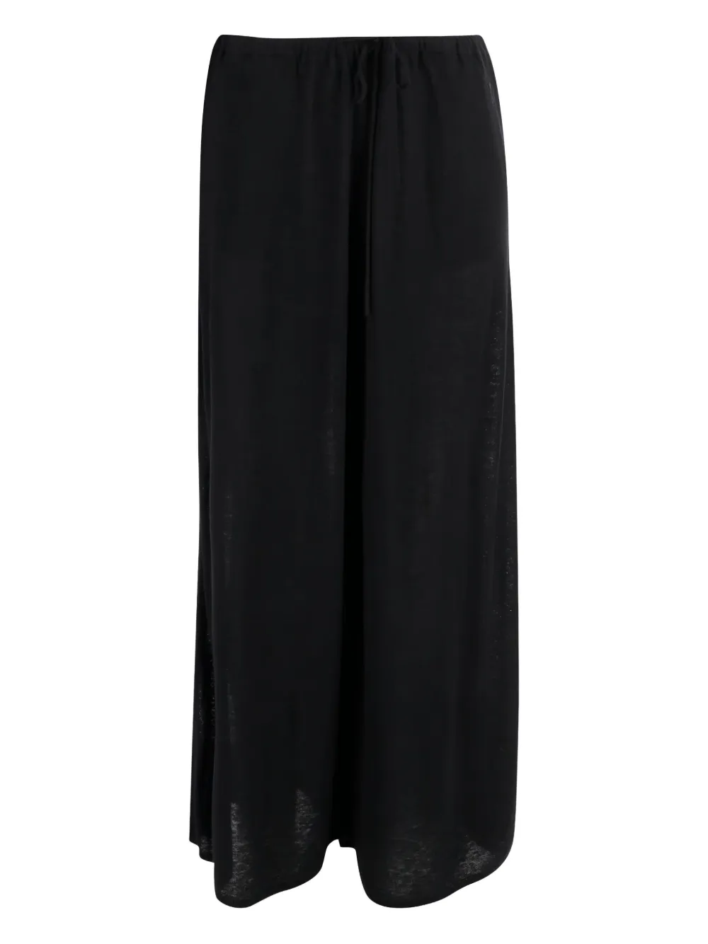 By Malene Birger Maxi-rok met trekkoord Zwart