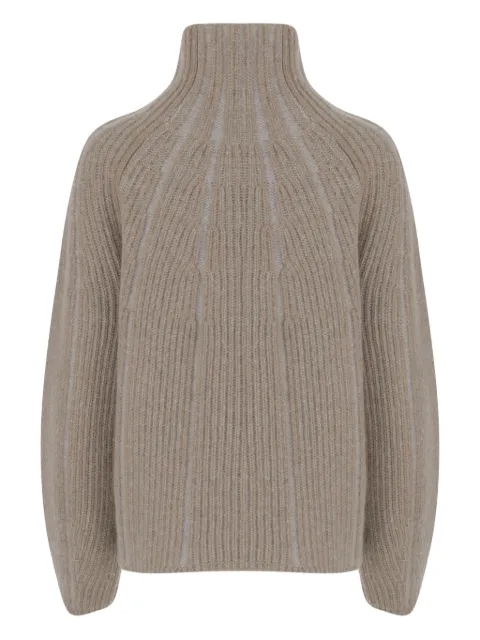 Giorgio Armani high-neck ribbed sweater