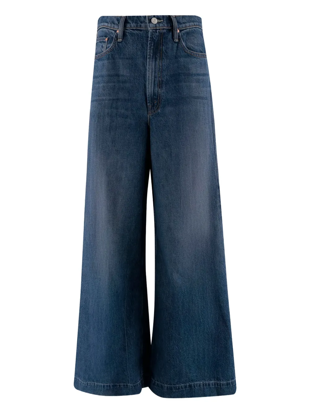 MOTHER Jeans met wijde pijpen Blauw