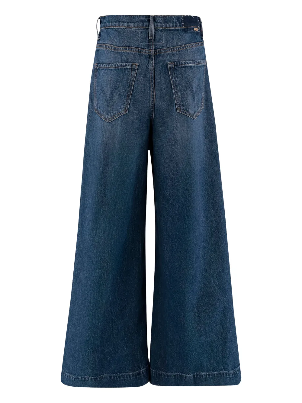 MOTHER Jeans met wijde pijpen Blauw