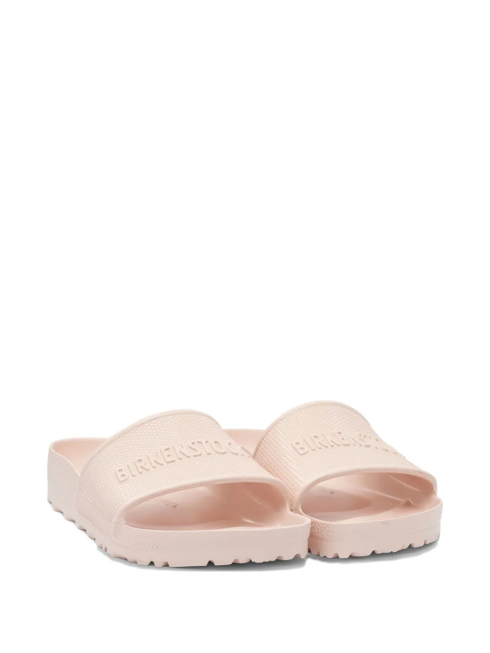 Birkenstock Barbados embossed-logo slide sandals Pink