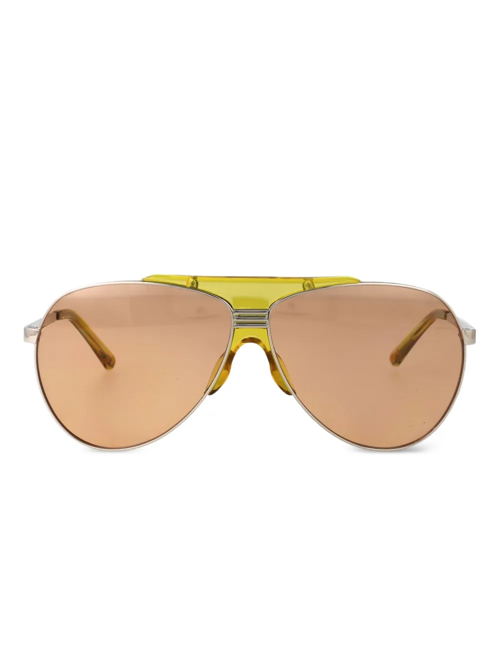The Attico Bril met metallic montuur C3