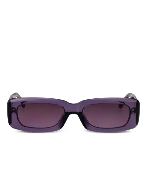 The Attico Mini Marfa rectangle-frame sunglasses