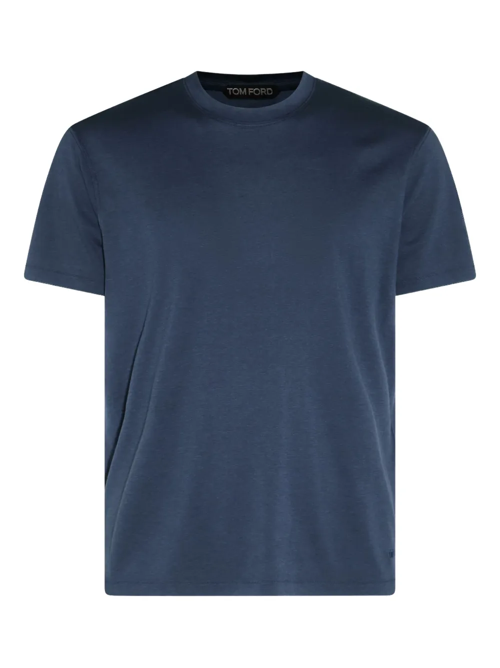 TOM FORD crew-neck short-sleeve t-shirt Blauw