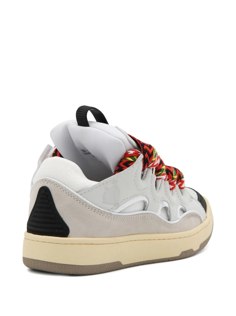 Lanvin Curb lace-up sneakers White