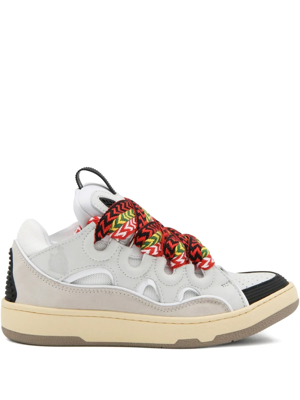 Lanvin Curb lace-up sneakers White