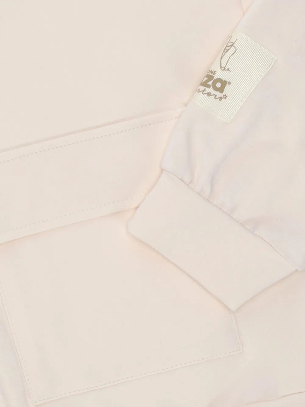 Dimensione Danza Pocket Zip-up Hoodie In Neutral